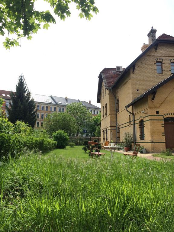 Alte Bahnstation Leipzig Apartment Exterior photo
